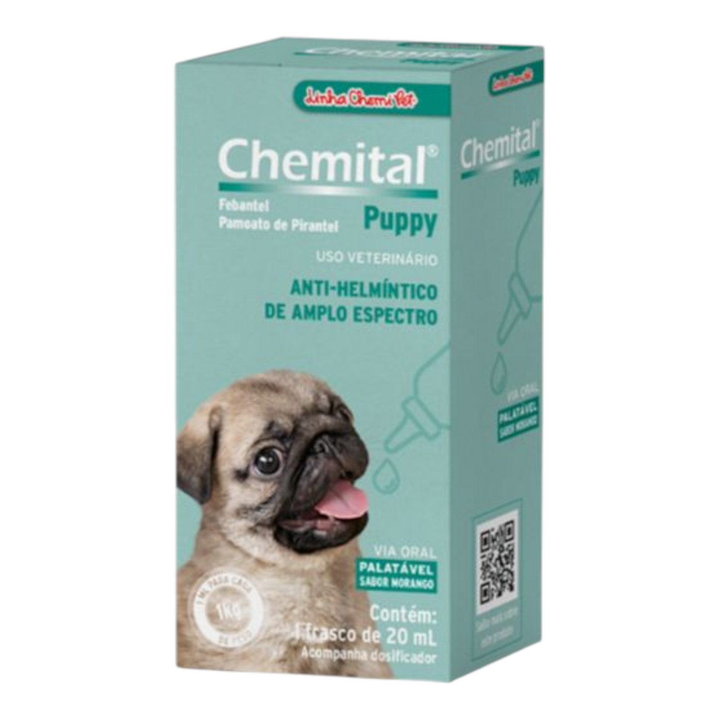 Chemital puppy vermífugo 20ml