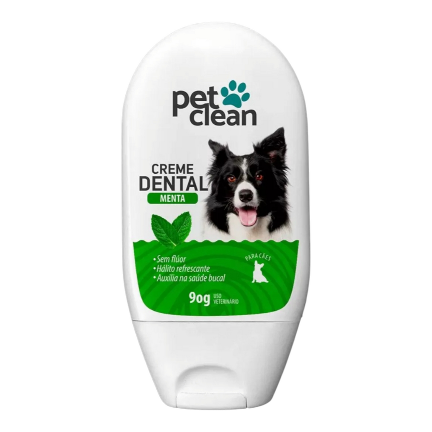 Creme Dental Menta Pet Clean 90g