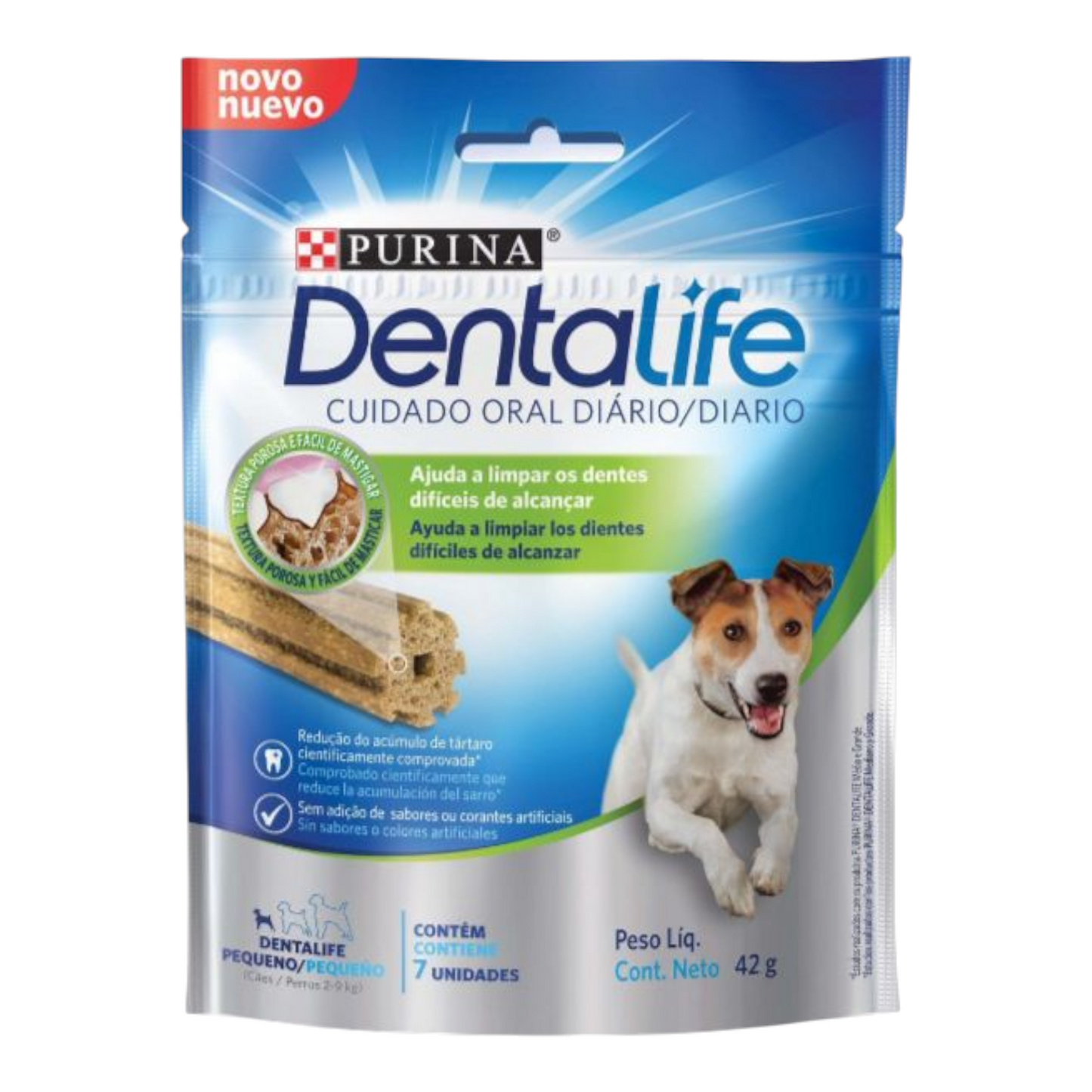 Petisco dentalife Cães Adultos Pequenos Frango 42g
