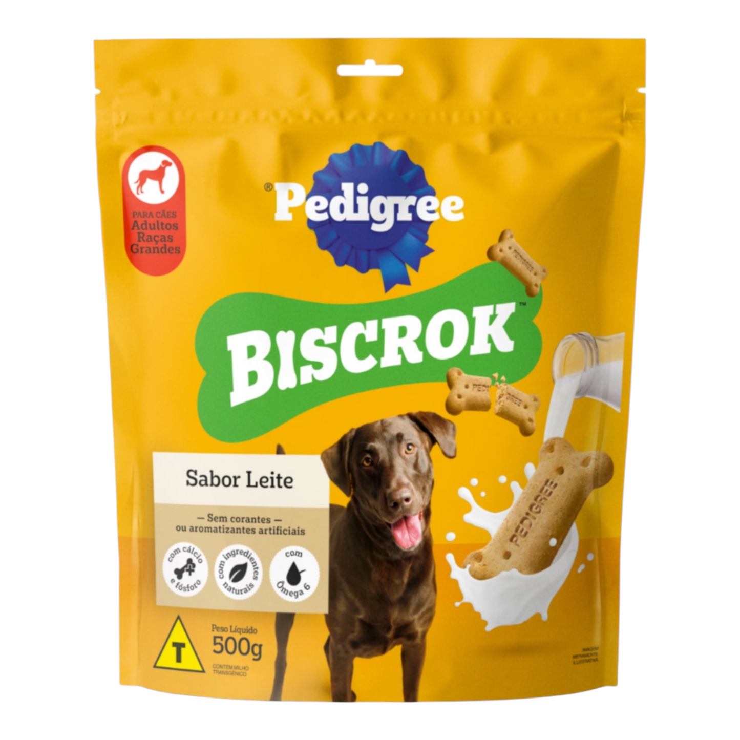 Pedigree Biscrok Adulto Raças Grandes 500g