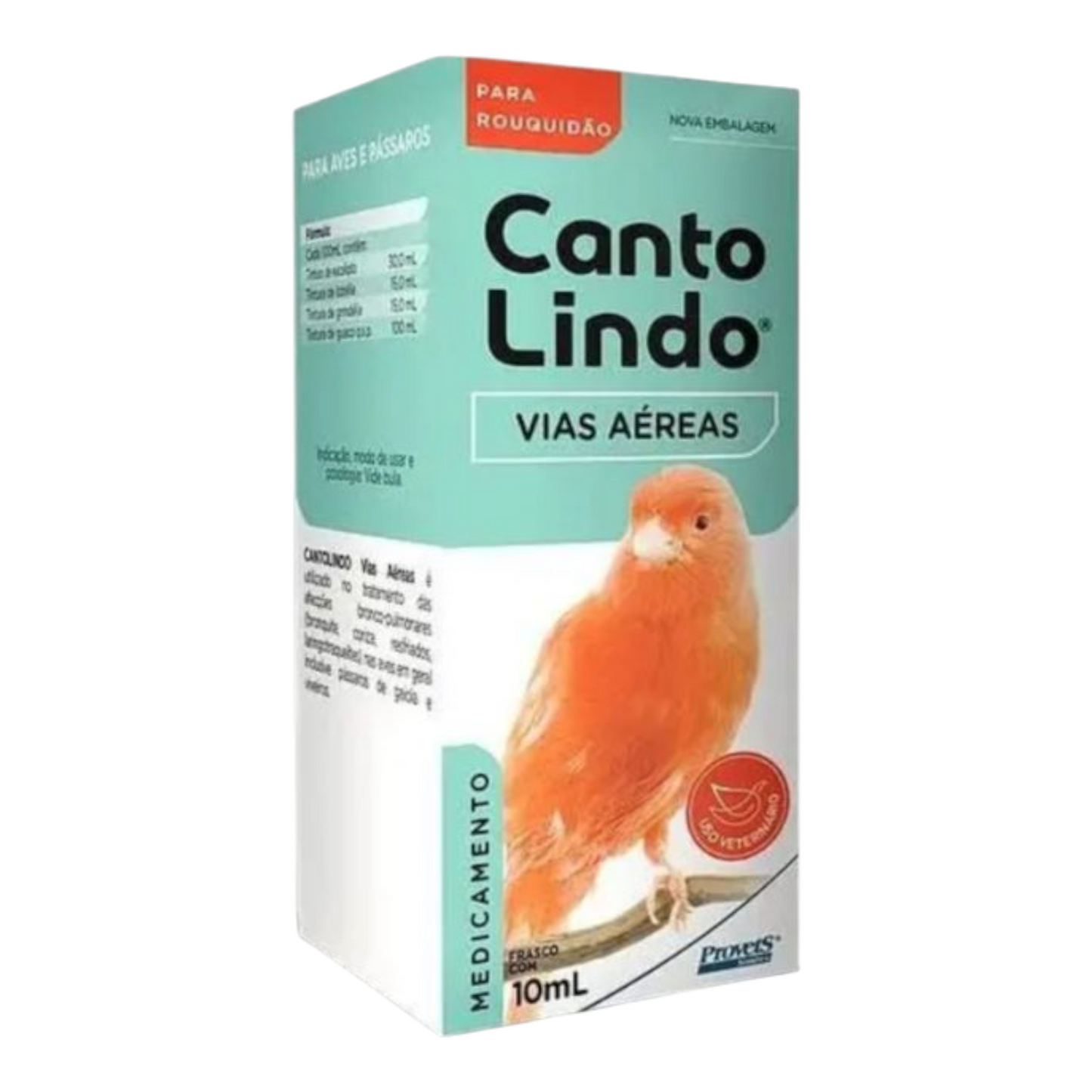 Canto lindo vias aéreas 10ml