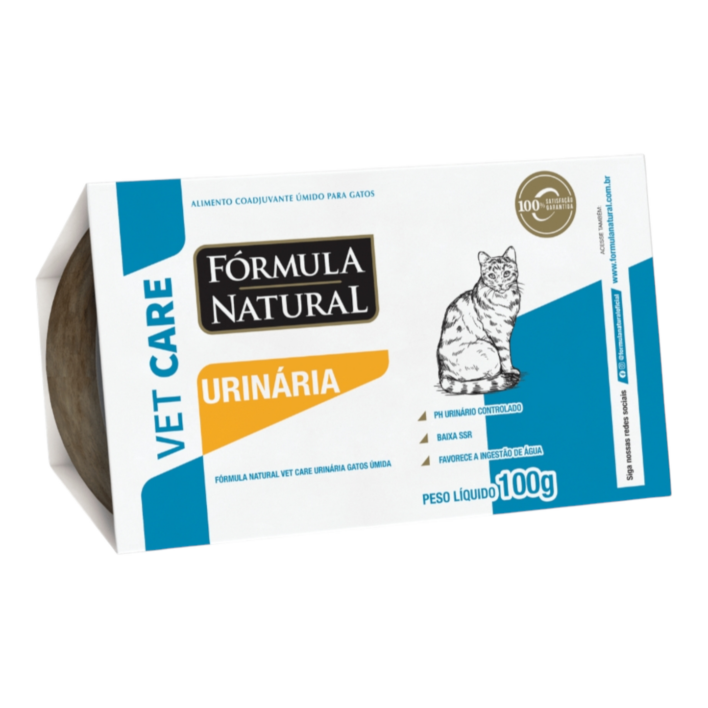 Fórmula Natural Vet Care Urinária úmida para Gatos 100g