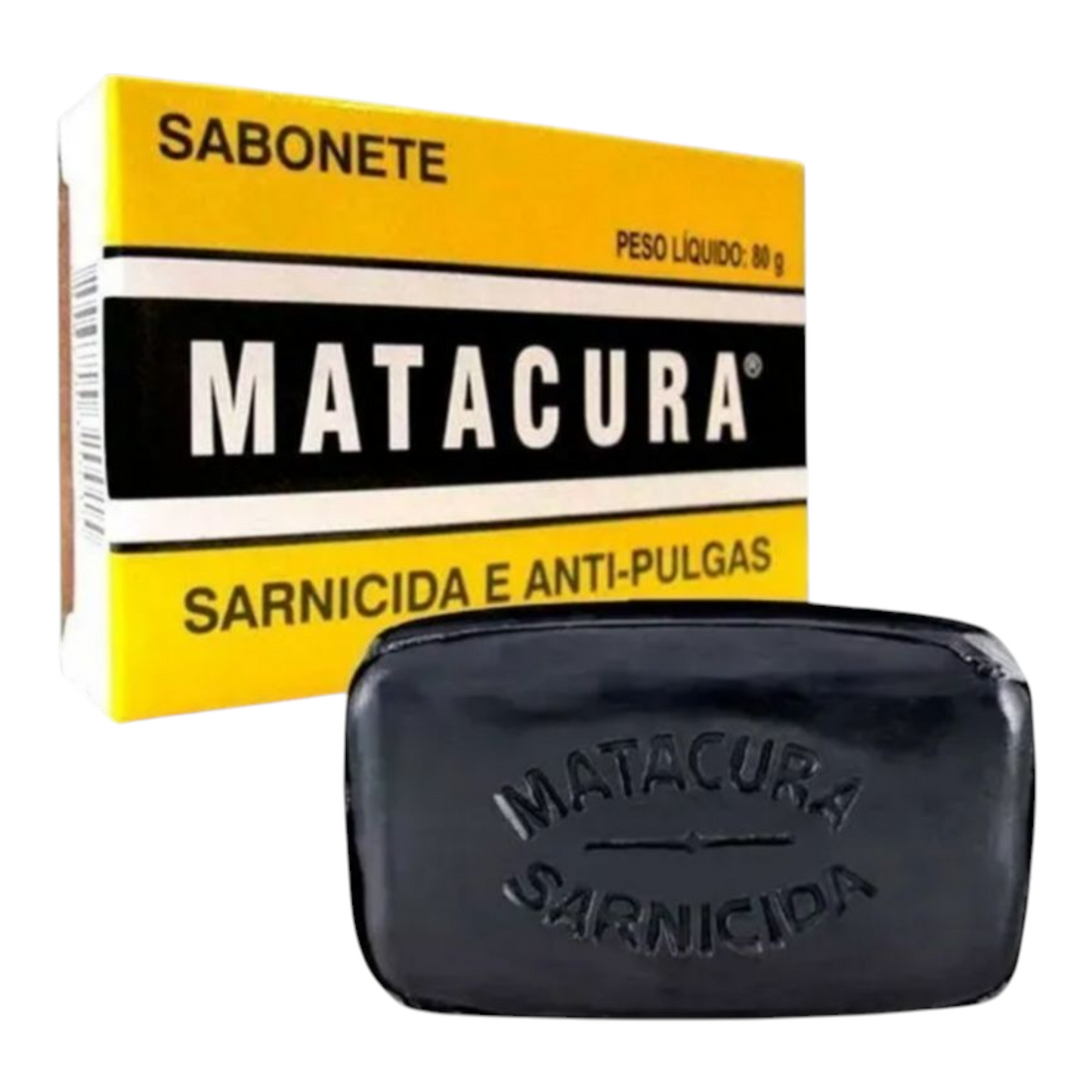 Sabonete Matacura Sarnicida e Antipulgas 80g
