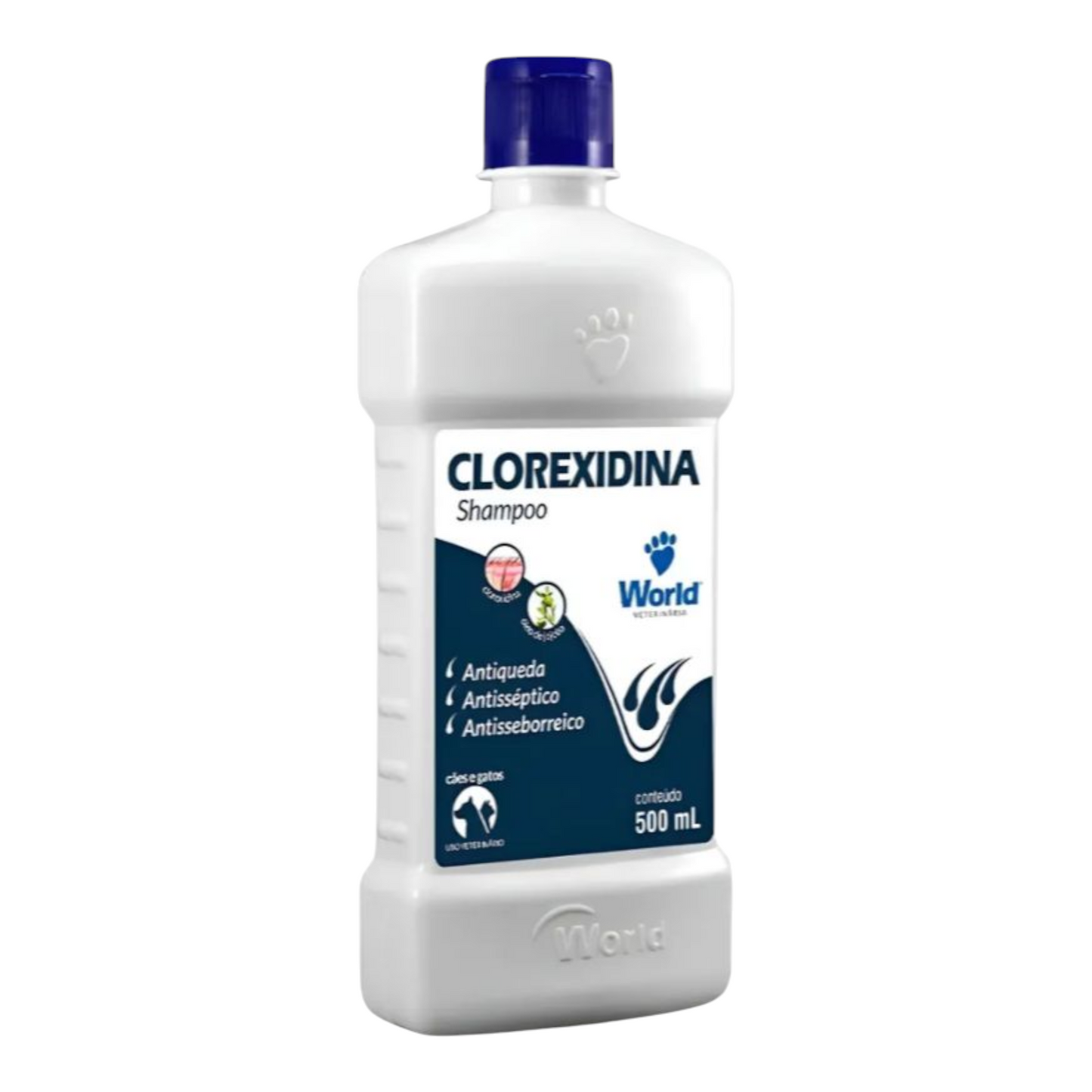 Clorexidina Para Dermatite Canina Shampoo Dugs Suave 500ml