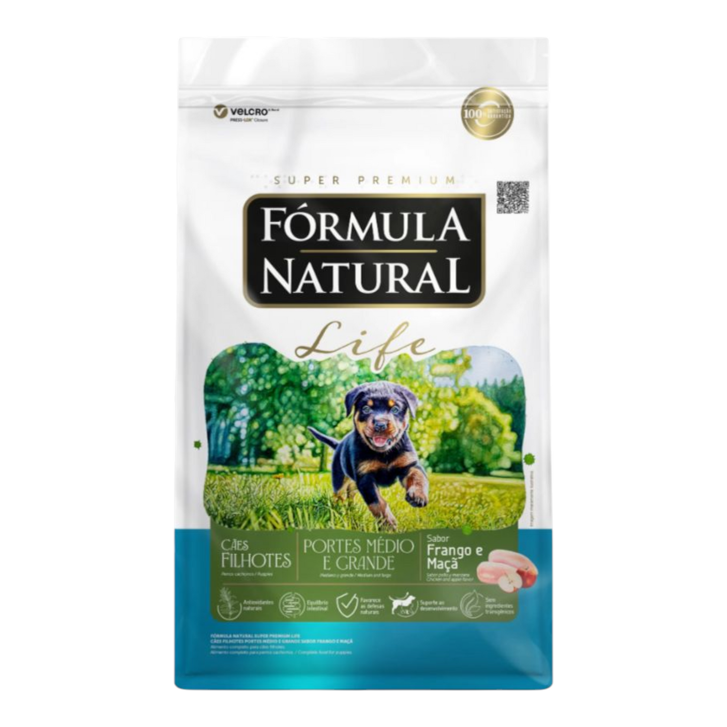 Ração Fórmula natural cães filhotes raças médias e grandes 15kg