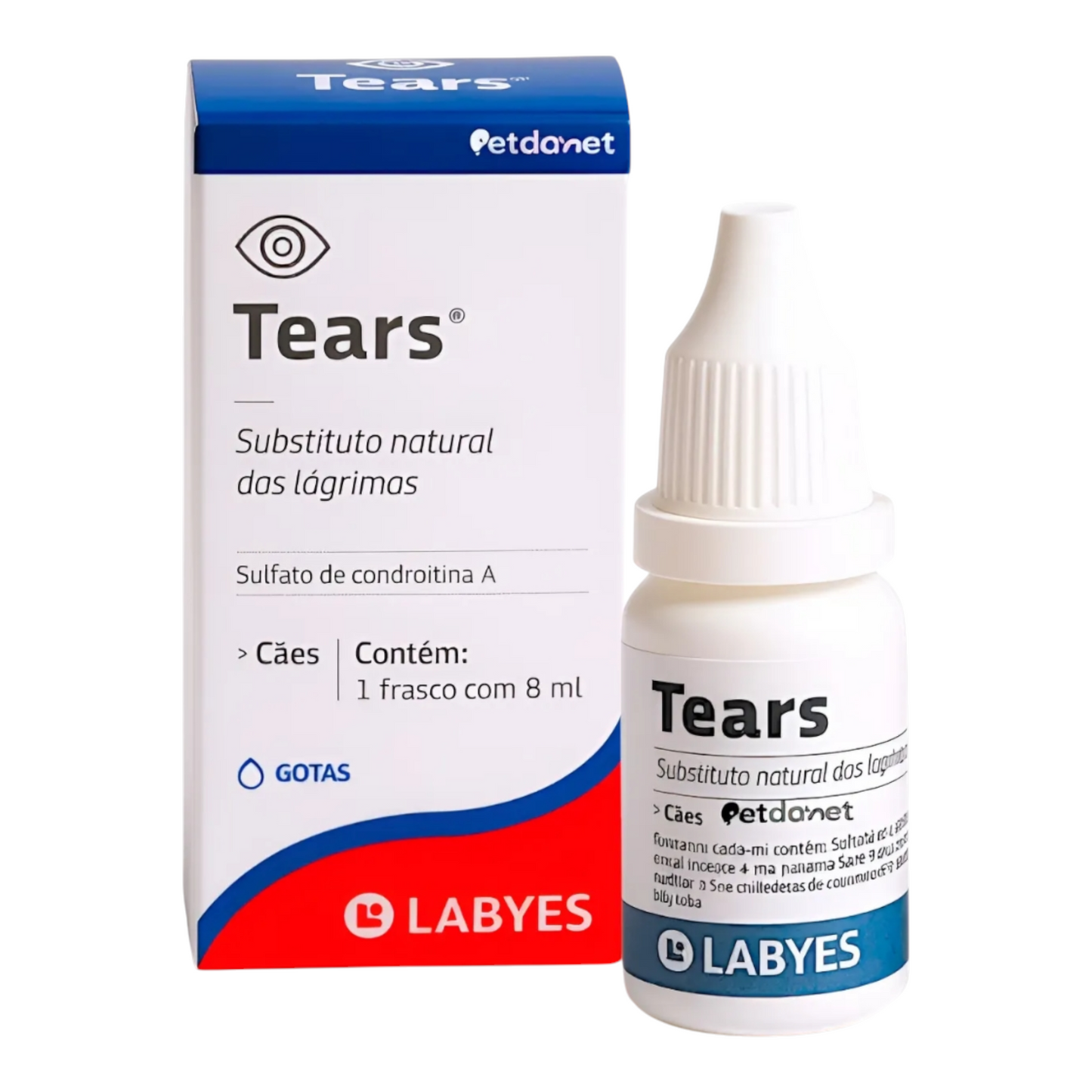 Colírio Tears Gotas Labyes Substituto Lacrimal 8 ml