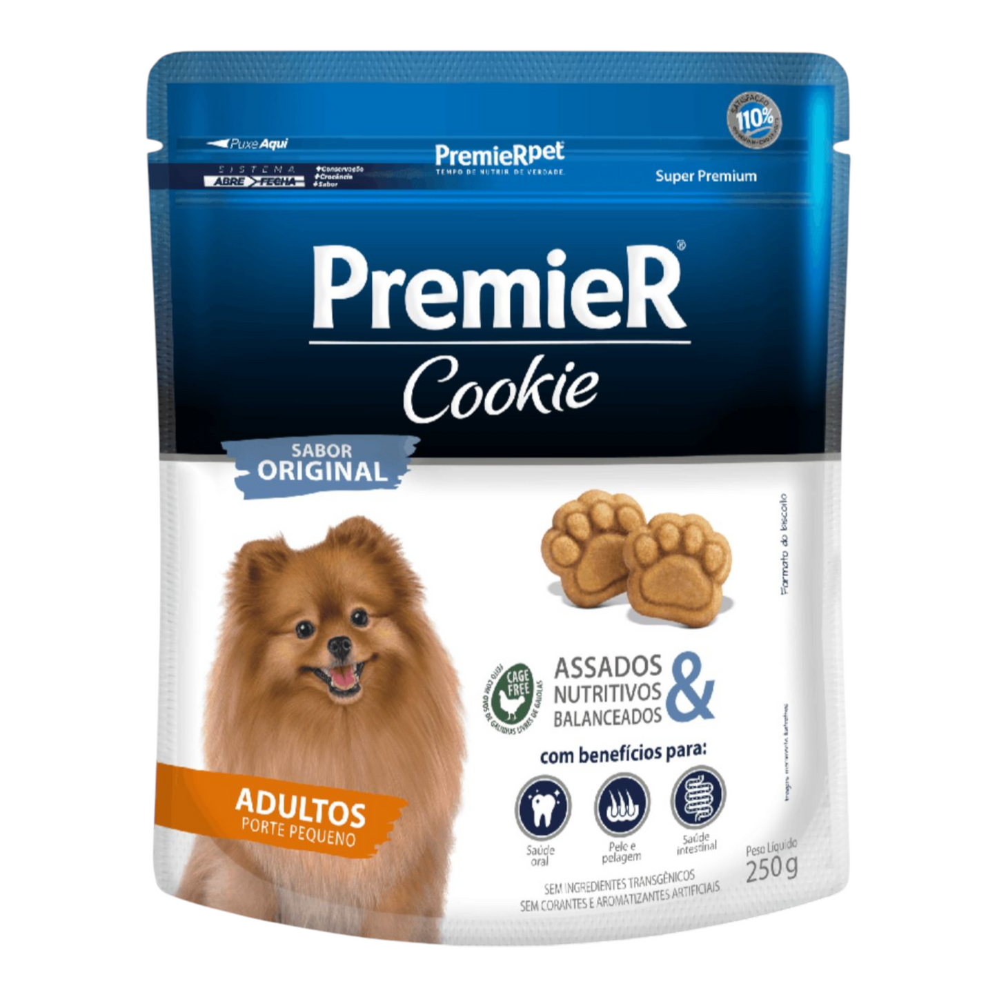 Premier Cookie Cães Adultos Porte Pequeno 250 g