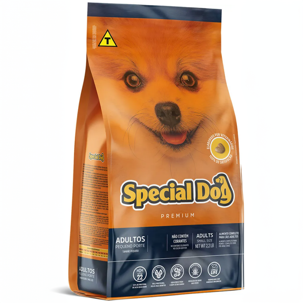 Ração Special Dog cães Adultos raças pequenas sabor carne 10,1kg
