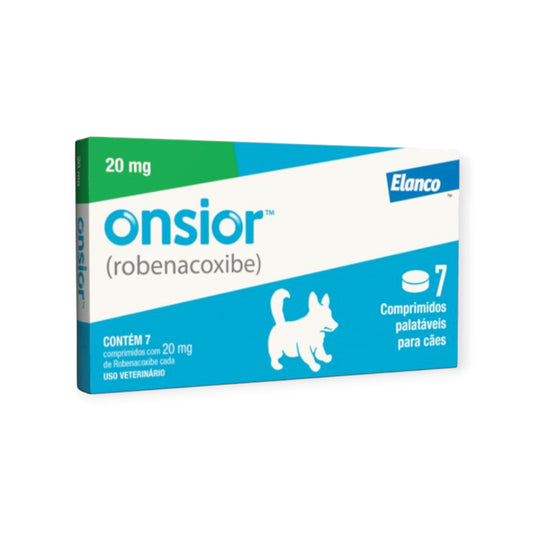 Onsior 20mg Anti-inflamatório para Cães 7 comprimidos