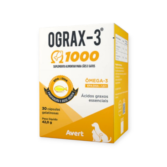 Ograx -3. 1000. 30 capsulas