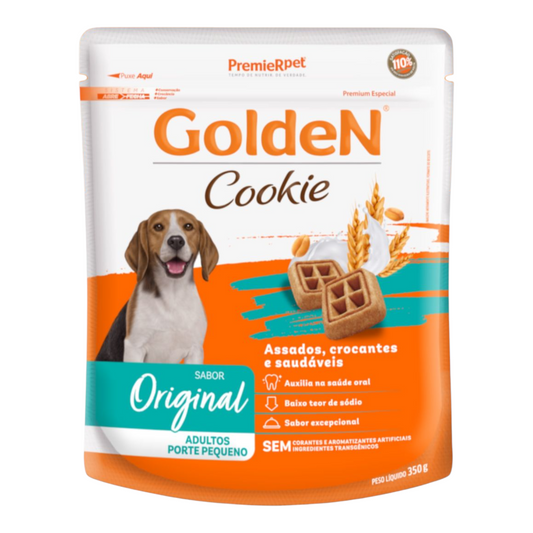 Golden Cookie Cães Adultos Porte Pequeno Original 350g