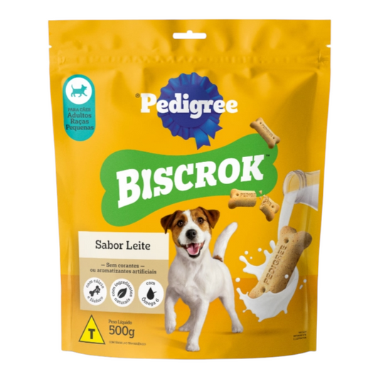 Pedigree Biscrok Adulto Raças pequenas 500g