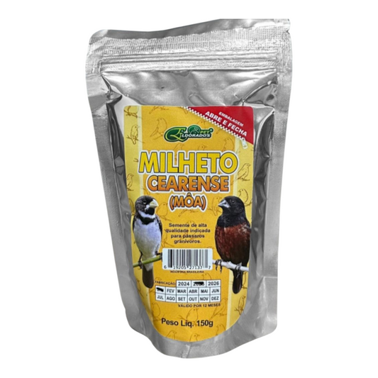 Milheto Cearense Môa para pássaros 150g