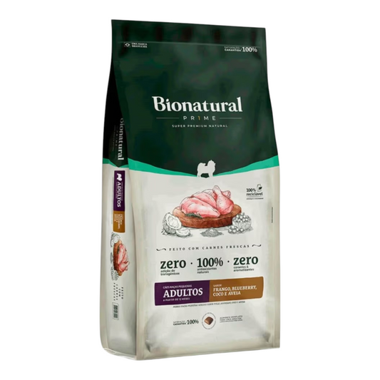 Ração Bionatural Frango Cães Adulto De Raças Pequenas 15kg