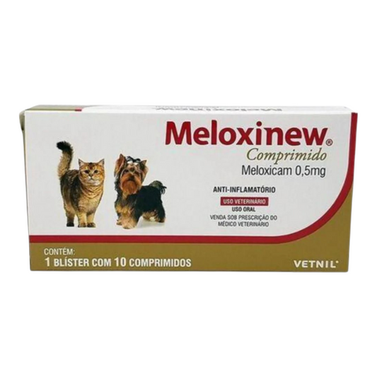 Meloxinew meloxicam 0,5mg 10 comprimidos
