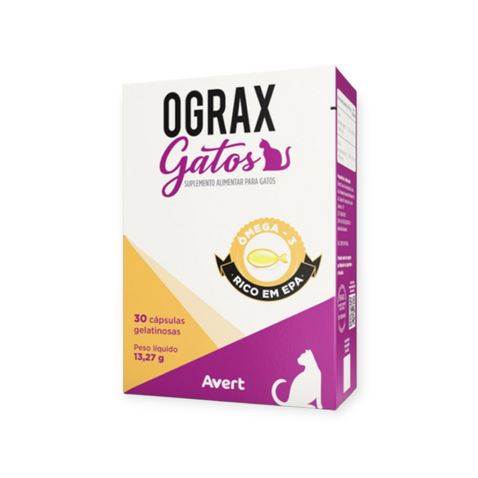 Ograx gatos 30 cápsulas gelatinosa