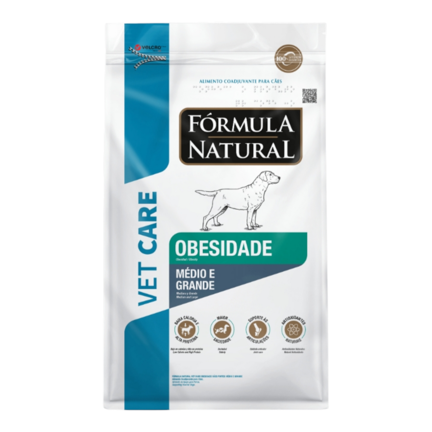 Ração Fórmula Natural Vet Care Obesidade Cães Portes Médio e Grande 10,1kg