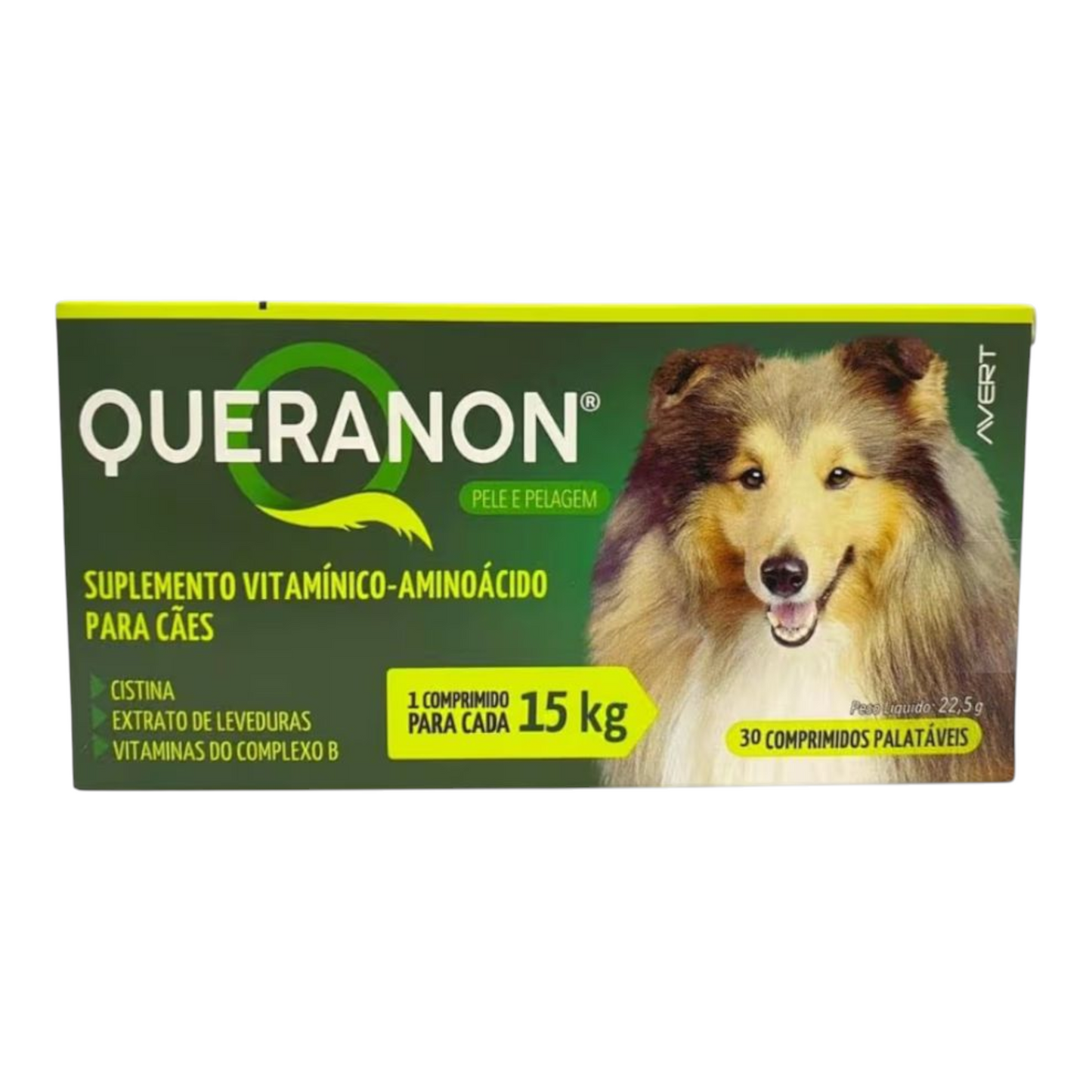 Queranon para cães porte médio e grande,30 comprimidos