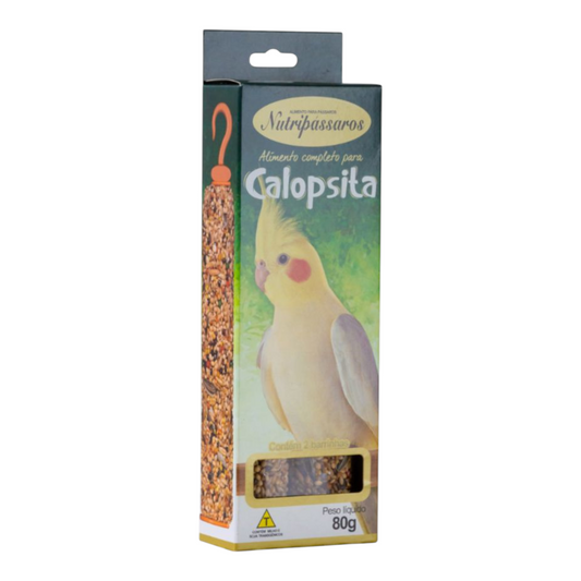 Barrinha sementes calopsita 2unid 80g