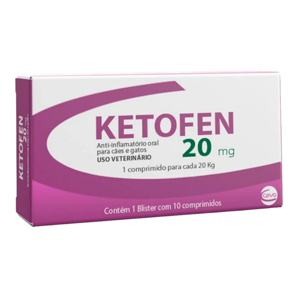 Ketofen 20 mg, 10 comprimidos