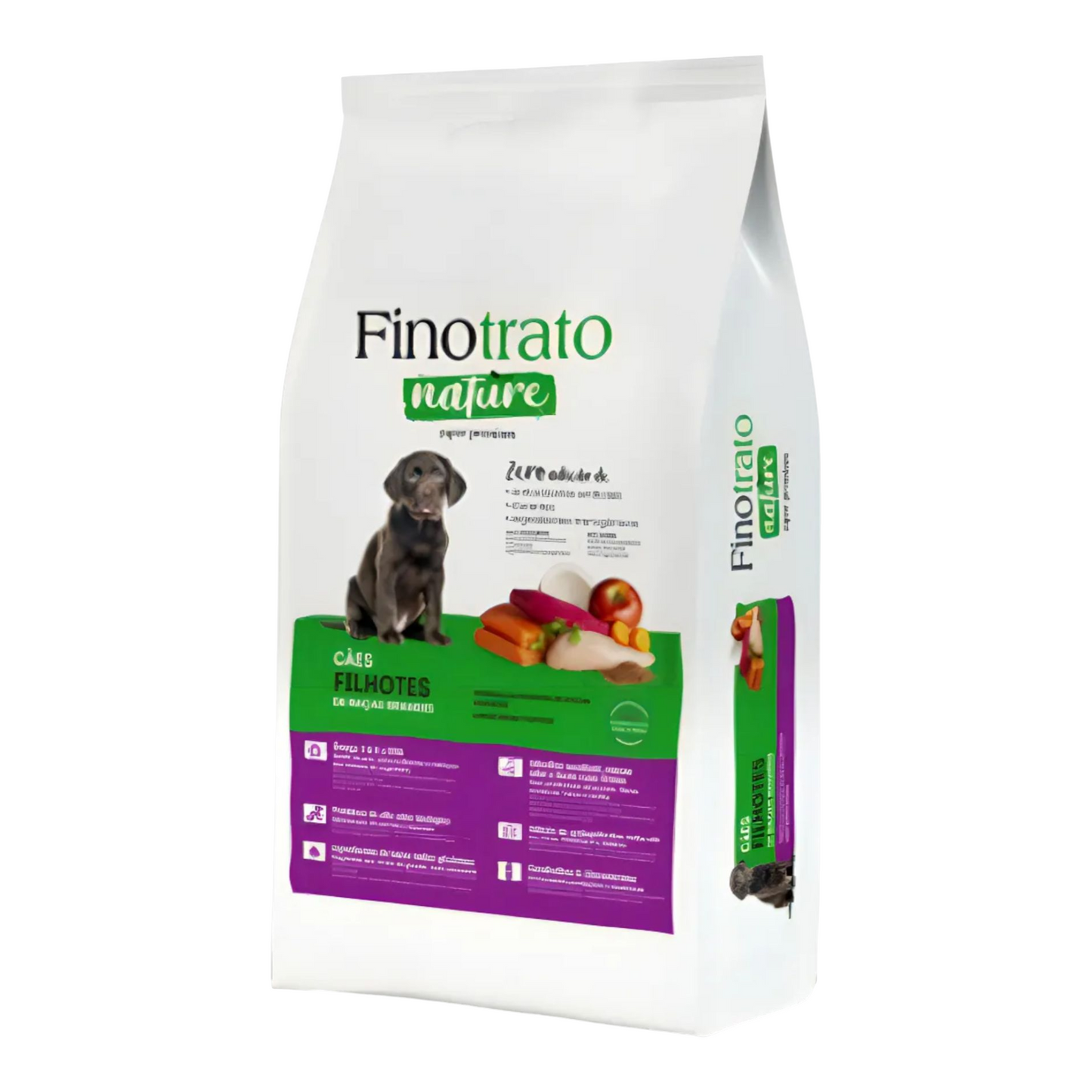 Ração Finotrato Nature Super Premium para Cães Filhotes de Raças Grandes - 15kg