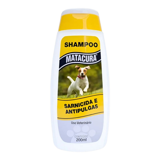 Shampoo Matacura Sarnicida e Antipulgas 200ml