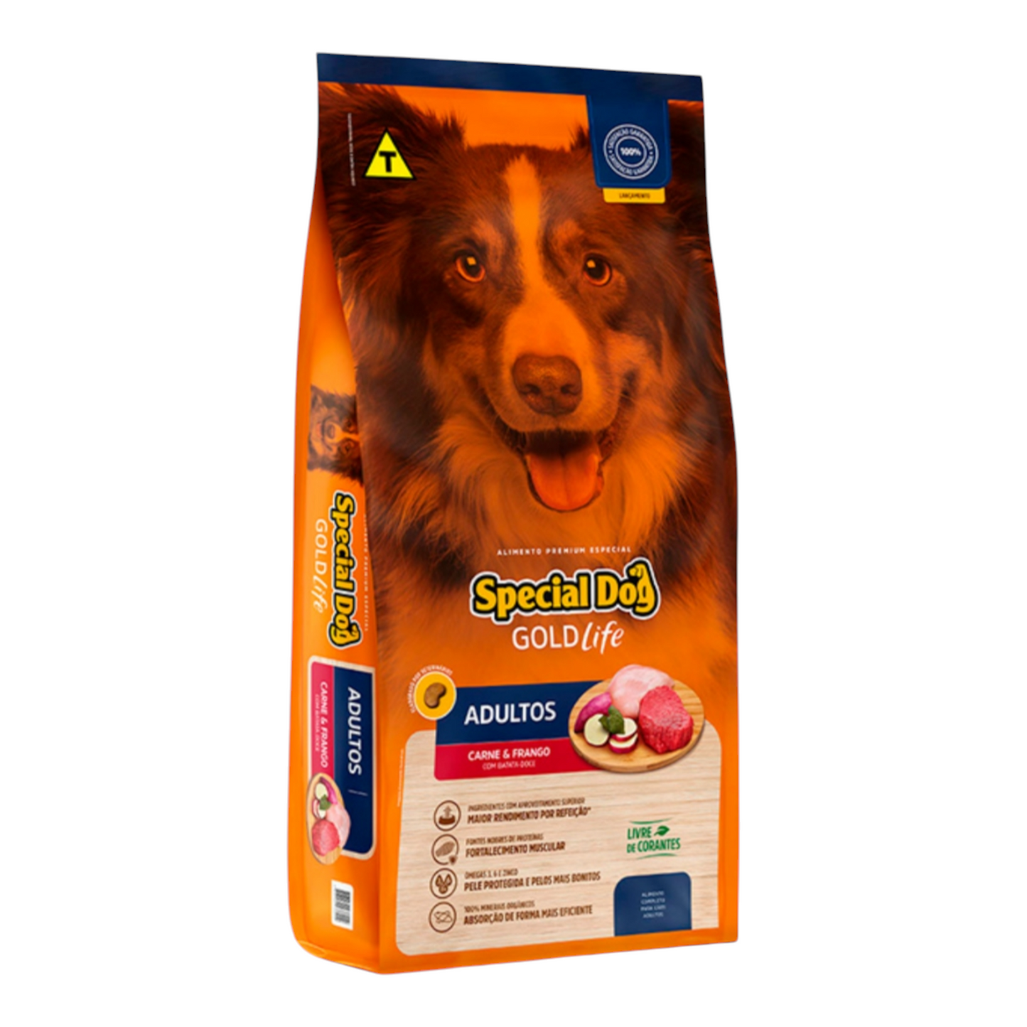 Ração Special Dog gold life adultos raças médias e grandes carne e frango 15kg