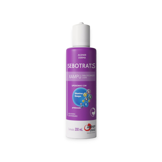 Sebotrat S. Shampoo dermatológico para cães e gatos 200ml