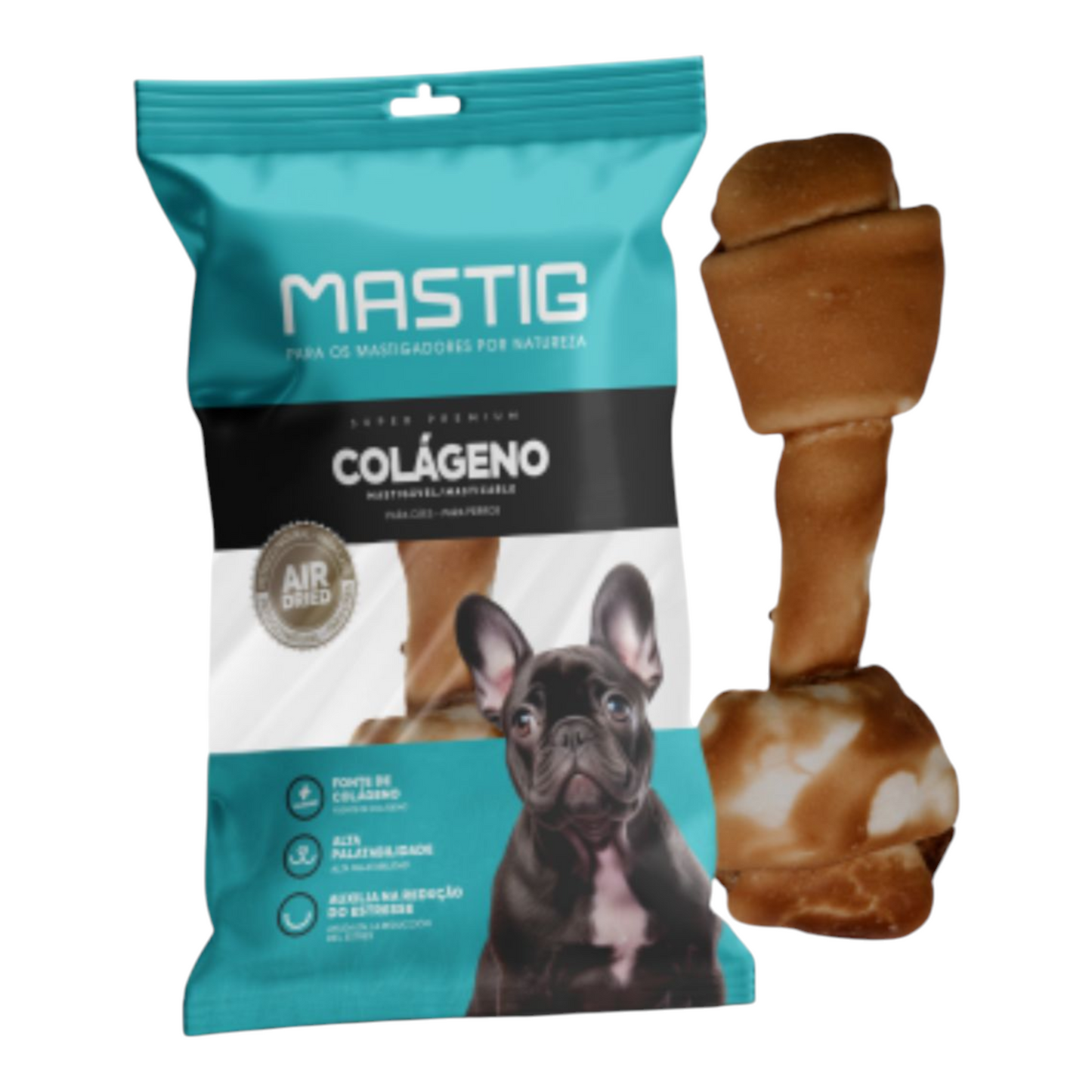 Osso 5-6" Colágeno Carne 1 pç