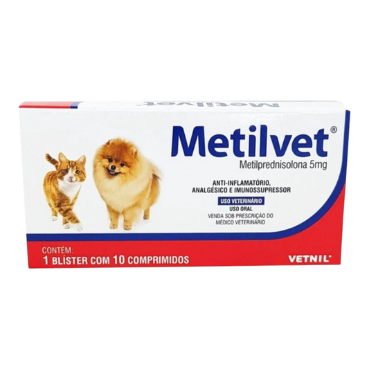 Metilve 5mg 10 comprimidos