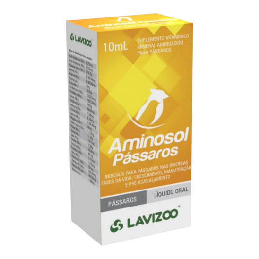 Aminosol Pássaros 10ml