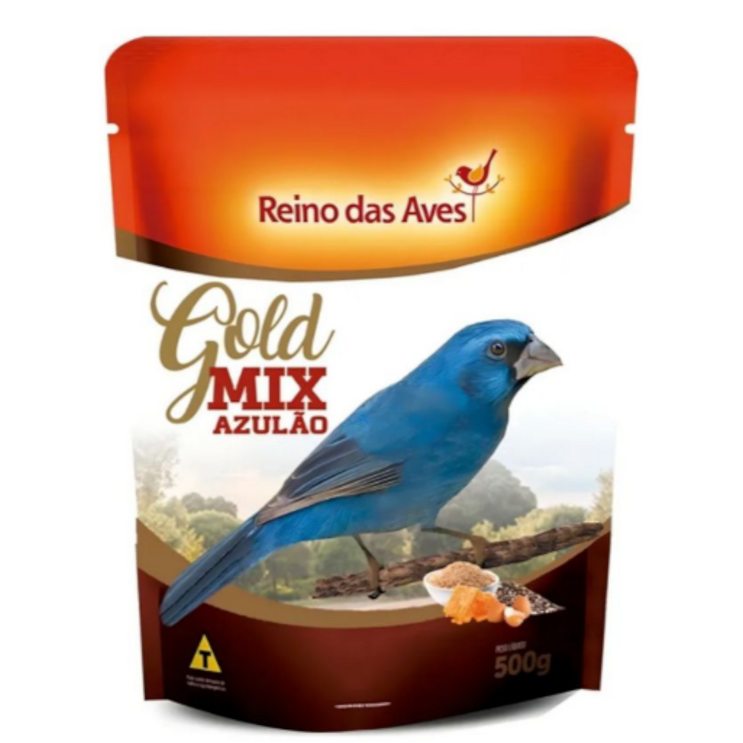 Gold mix azulão 500g
