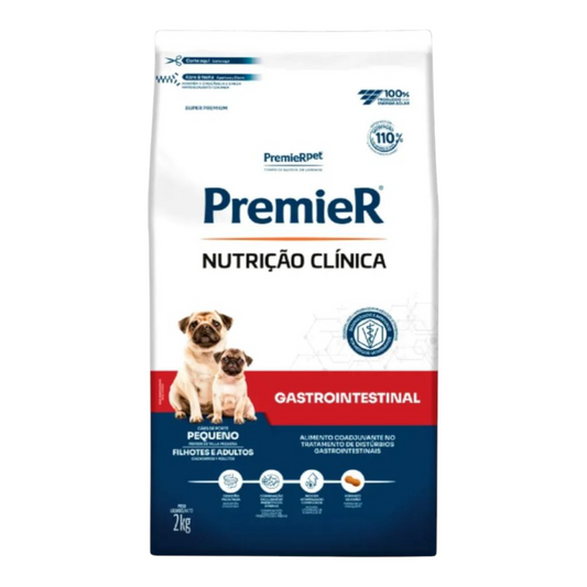 Ração Premier Nutrição Clínica Gastrointestinal para Cães de Pequeno Porte 2kg