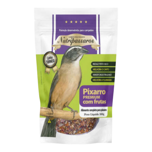 Nutri Super Premium Pixarro  Frutas Torneio 500g