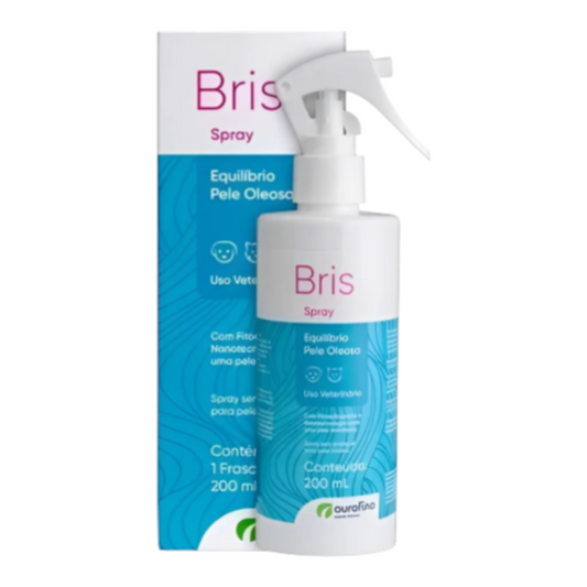 Bris Spray Equilíbrio Pele Oleosa 200ml Cães Gatos