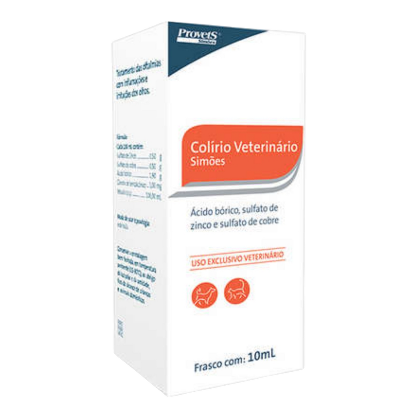 Colírio Veterinário Simões Cães e Gatos 10 ml