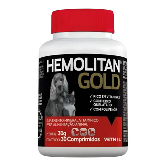 Hemolitan Gold 30 comprimidos