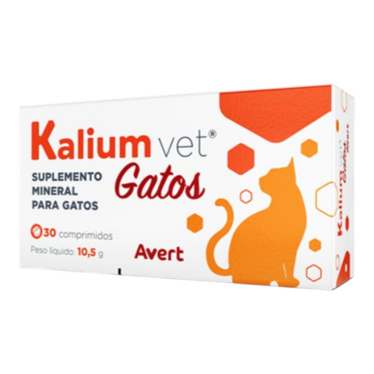 Kalium Vet Gatos (30 comprimidos) - Avert