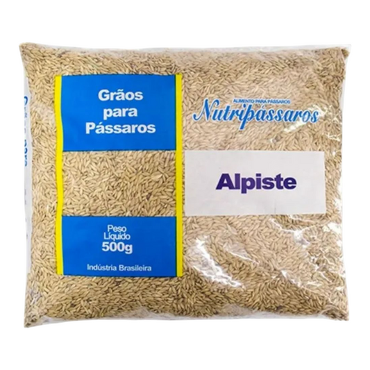 Alpiste canadense para pássaros 500g