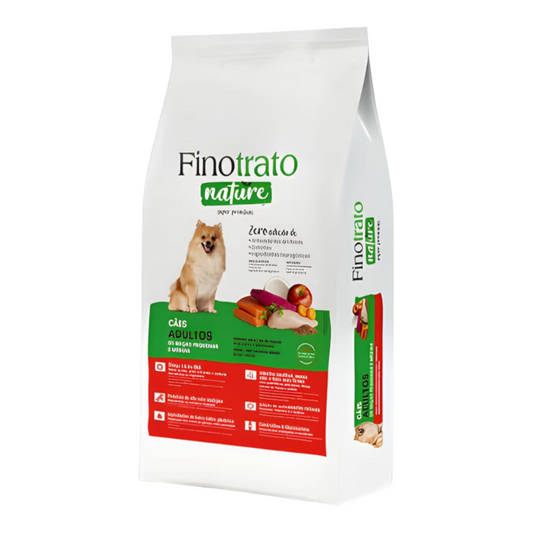 Ração Finotrato Nature Super Premium para Cães Adultos de Raças Pequenas e Médias 10,1kg